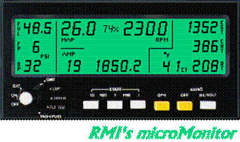 Open Large Picture Front view of RMI microMonitor.